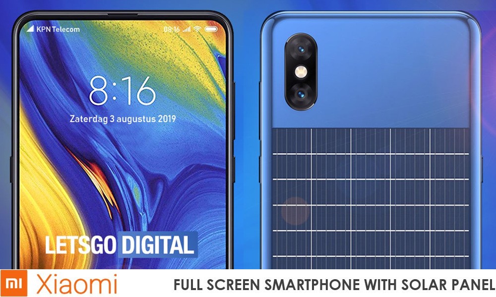 Trang tin LetsGoDigital lại vừa khám phá ra tài liệu đơn đăng ký bản quyền độc đáo của Xiaomi. Chiếc smartphone được mô phỏng bên trong bản thiết kế này có mặt lưng tích hợp một tấm pin mặt trời,