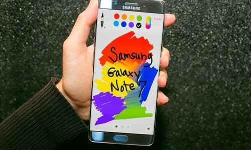 Có thể nói Samsung Galaxy Note 7 là chiếc  điện thoại gây thất vọng nhất thế giới trong năm 2016. Ảnh: Cnet.