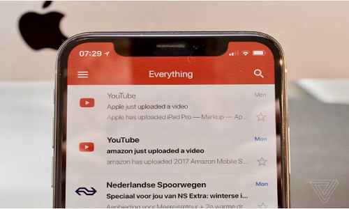 Gmail tung ra bản update cho iPhone X