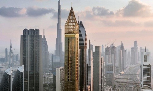 Ngày 19/2, Dubai vừa chính thức mở cửa  khách sạn cao nhất thế giới - Gevora.