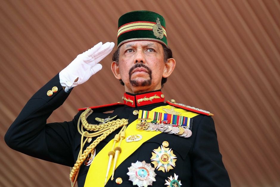 Với tài sản ước tính 20 tỷ USD, đức vua Brunei -  Sultan Hassanal Bolkiah trở thành vị quân vương giàu có bậc nhất thế giới. Ảnh: ABC.