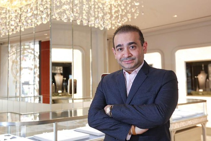 Theo CNN, tỷ phú kim cương  Nirav Modi đã bị cảnh sát Anh bắt giữ hôm 19/3 theo yêu cầu từ phía Ấn Độ. Ảnh: Bloomberg.