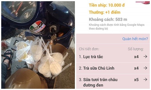 Shipper bị "bom" 13 ly trà sữa, danh tính người đặt khiến tất cả kinh ngạc