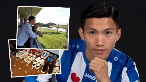 Do nhà riêng mà CLB SC Heerenveen sắp xếp cho  Đoàn Văn Hậu đang sửa chữa nên tạm thời hậu vệ 20 tuổi sẽ ở tại khách sạn Wolvega trong khoảng 2 tuần. Ảnh: Bongdaplus.