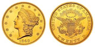 Được coi là đồng tiền có giá trị nhất lịch sử Mỹ, Double Eagle năm 1849 hiện có giá trị 20 triệu USD và là đồng tiền hiếm nhất trên thế giới. Ngày nay, trên toàn thế giới còn duy nhất một  đồng tiền xu Double Eagle 1849.