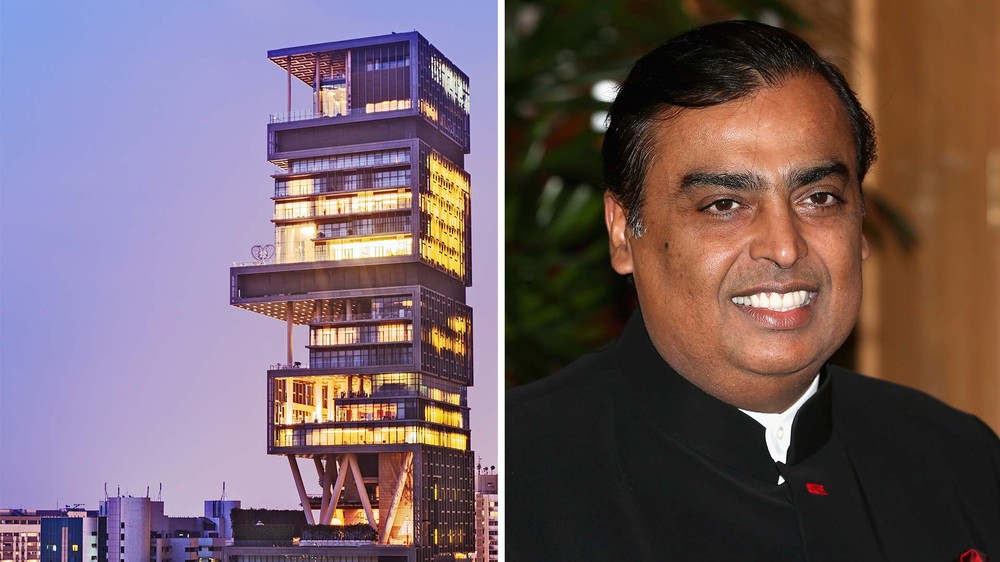  Tỷ phú giàu nhất Ấn Độ - Mukesh Ambani khiến hàng triệu người phải ngưỡng mộ với cơ ngơi hàng chục tỷ đô cùng cuộc sống xa xỉ bậc nhất tại thành phố Mumbai. Ảnh: Architectural Digest India.