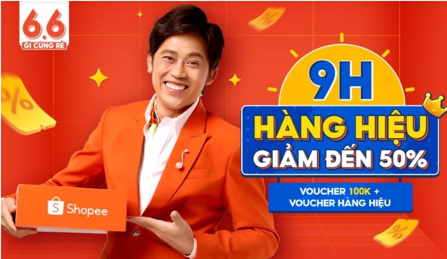 Shopee đã gỡ bỏ toàn bộ hình ảnh Hoài Linh