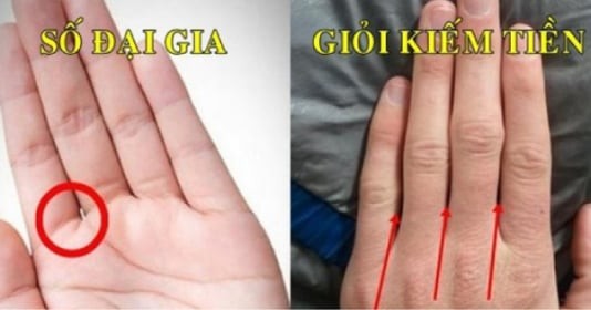 Chỉ 1 giây nhìn kẽ hở bàn tay, biết tương lai giàu có hay túng thiếu 