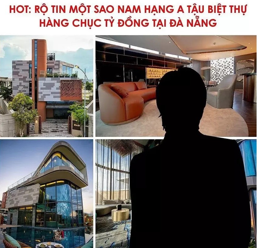 Mới đây, mạng xã hội xôn xao thông tin một nam ca sĩ nổi tiếng hạng A trong giới showbiz Việt sở hữu bộ sưu tập biệt thự trước tuổi 30 chỉ sau chưa đầy 2 tháng ra MV mới. Ảnh: Vietnamnet