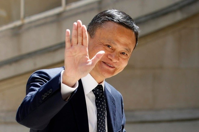  Tỷ phú Jack Ma được biết đến là đồng sáng lập "đại gia công nghệ" Alibaba. Năm 2019, Jack Ma từ chức Chủ tịch Alibaba vì muốn dành nhiều thời gian và tài sản hơn để làm từ thiện. Ảnh: Reuters