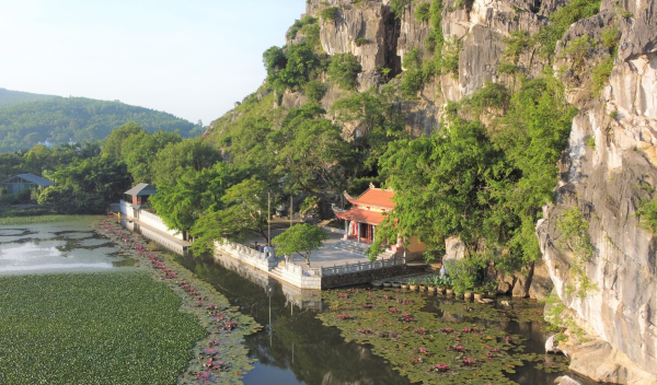 Ngôi chùa đặc biệt ở Thanh Hoá, mỗi ngày có đàn khỉ hoang rủ nhau về 