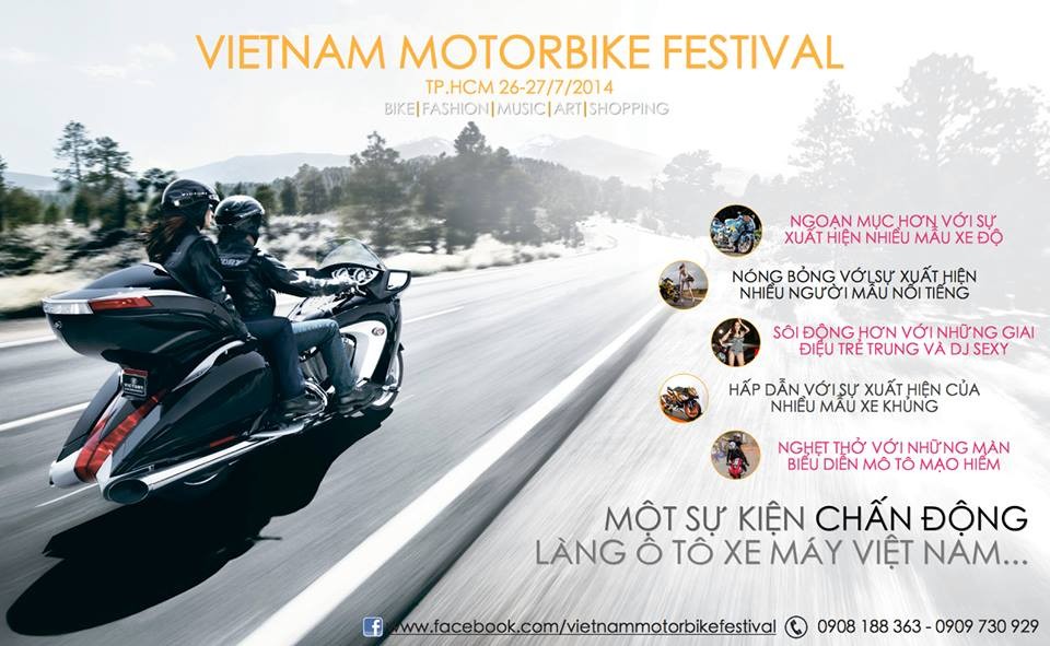 Việt Nam Motorbike Festival là sự kiện thường niên do Golden Times Communication phối hợp với Liên đoàn xe đạp - mô tô thể thao Việt Nam tổ chức. Đây được coi là một sự kiện chấn động làng mô tô Việt Nam​.