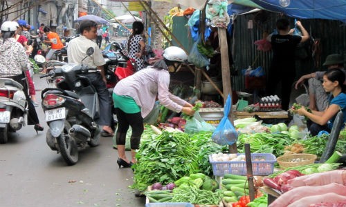 Dịch vụ đi chợ thuê kiếm đậm ngày nắng nóng