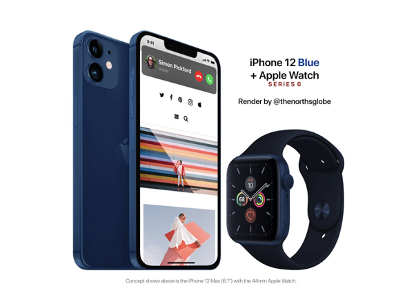 Sẽ có iPhone 12 và Apple Watch 6 phiên bản Xanh Navy cực độc?