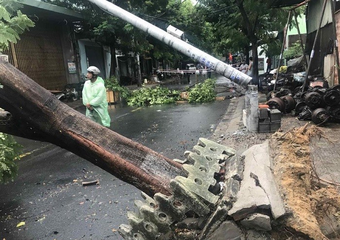 Sự việc  hơn 400 cột điện trung, hạ thế bị gãy đổ tại tỉnh Thừa Thiên Huế và trụ điện trên đường Tôn Đản (quận Cẩm Lệ, TP. Đà Nẵng) gãy đôi do ảnh hưởng của cơn bão số 5 vừa qua đã nhận được sự quan tâm đông đảo của mọi người.