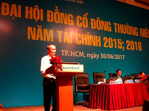 Những kịch tính ít biết tại Đại hội Cổ đông Sacombank