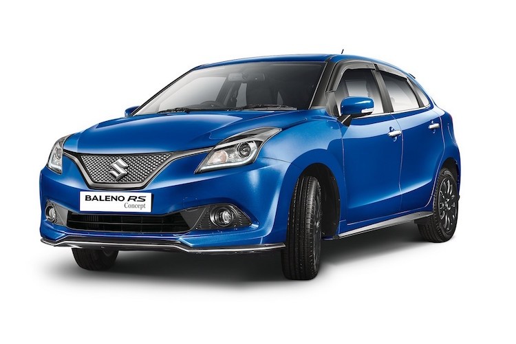 Phiên bản ý tưởng của chiếc hatchback thể thao giá rẻ  Suzuki Baleno RS mới vừa được hãng xe Nhật trưng bày tại triển lãm Auto Expo 2016 đang diễn ra tại Ấn Độ.