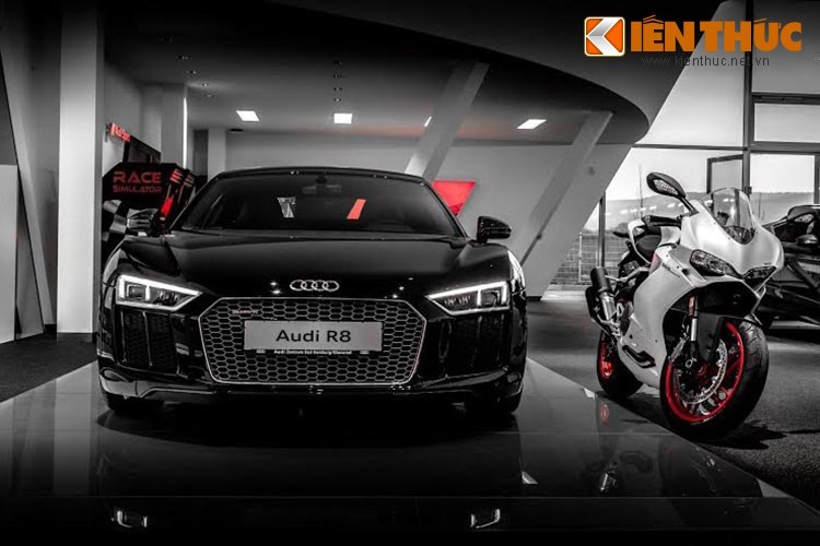 Hiện tại đang thuộc quyền sở hữu của Audi, hãng môtô phân khối lớn Ducati có mối quan hệ mật thiết với thương hiệu xe sang Đức. Chính vì vậy tại triển lãm Audi Progressive lần đầu tiên được tổ chức tại Hà Nội sắp tới, ngoài những chiếc xe Audi, người hâm mộ còn có dịp chiêm ngưỡng bộ sưu tập những dòng  xe Ducati mới nhất.