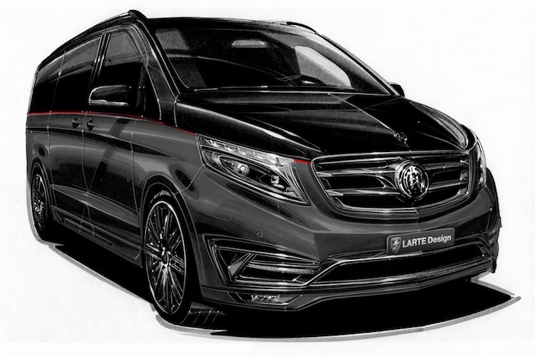 So với các mẫu xe van khác,  Mercedes V-Class vốn đã sở hữu nội thất sang trọng, tiện nghi và rộng rãi hơn. Tuy nhiên sau khi được hãng Larte Design ở Đức độ lại thành phiên bản Black Crystal, nội thất của xe còn được nâng tầm lên đẳng cấp siêu sang.