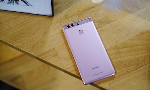 Ngắm Huawei P9 màu vàng hồng mới ra mắt