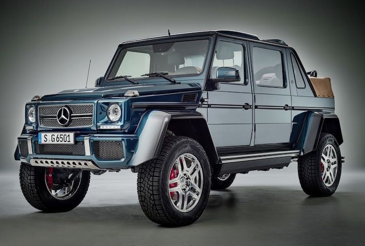  Mercedes-Maybach G650 Landaulet là mẫu xe thứ 5 được tạo ra bởi bộ phận xe siêu sang Maybach, sau khi thương hiệu này sát nhập vào Mercedes. Là mẫu SUV đầu tiên của Maybach, tuy nhiên G650 Landaulet cũng đồng thời là phiên bản đặc biệt cuối cùng đánh dấu "chấm hết" cho dòng xe địa hình G-Class thế hệ đầu tiên.