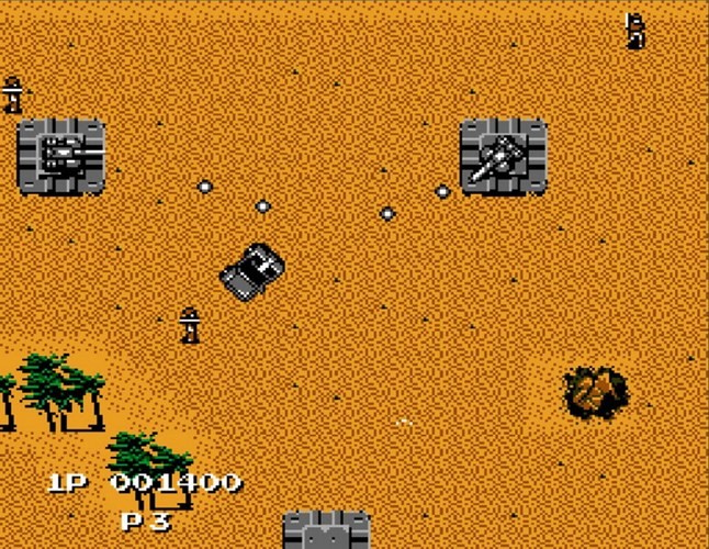 "Jackal" là trò chơi  điện tử 4 nút dạng "chạy và bắn", do hãng Konami phát hành năm 1986. Ở Việt Nam trò này thường được gọi là trò "xe jeep".