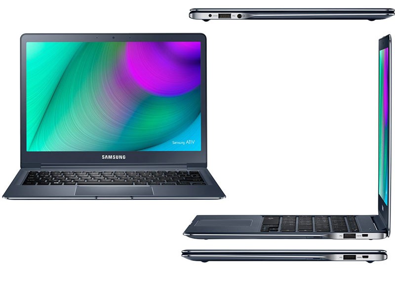 Hãng điện tử Samsung vừa trình làng chiếc laptop lai máy tính bảng Ativ Book 9 Pro.