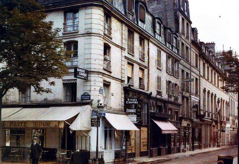 Đại lộ Saint Germain,  Paris đầu thế kỷ 20.