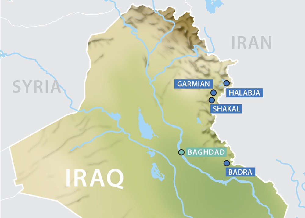 Trong những tuần cuối cùng của cuộc chiến tranh Iran - Iraq, các cư dân người Kurd ở thị trấn Halabja (thuộc lãnh thổ Iraq) chào đón quân đội Iran tiến vào trong niềm vui. Chính quyền Iraq đã không ngồi yên. Một cuộc  tấn công hóa học chưa từng có trong lịch sử nhằm vào Halabja đã được lên kế hoạch. Ảnh: Gazprom Neft.