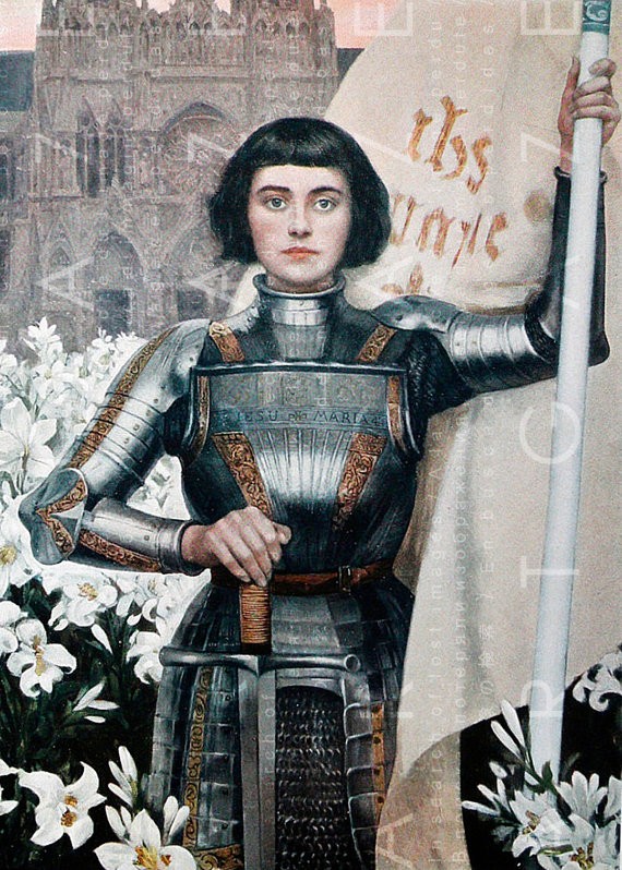 Jeanne d'Arc (1412 – 1431), còn được biết dưới danh hiệu “Thánh nữ Orleans”, là một nữ anh hùng của nước Pháp trong cuộc Chiến tranh Trăm Năm giữa Pháp và Anh.