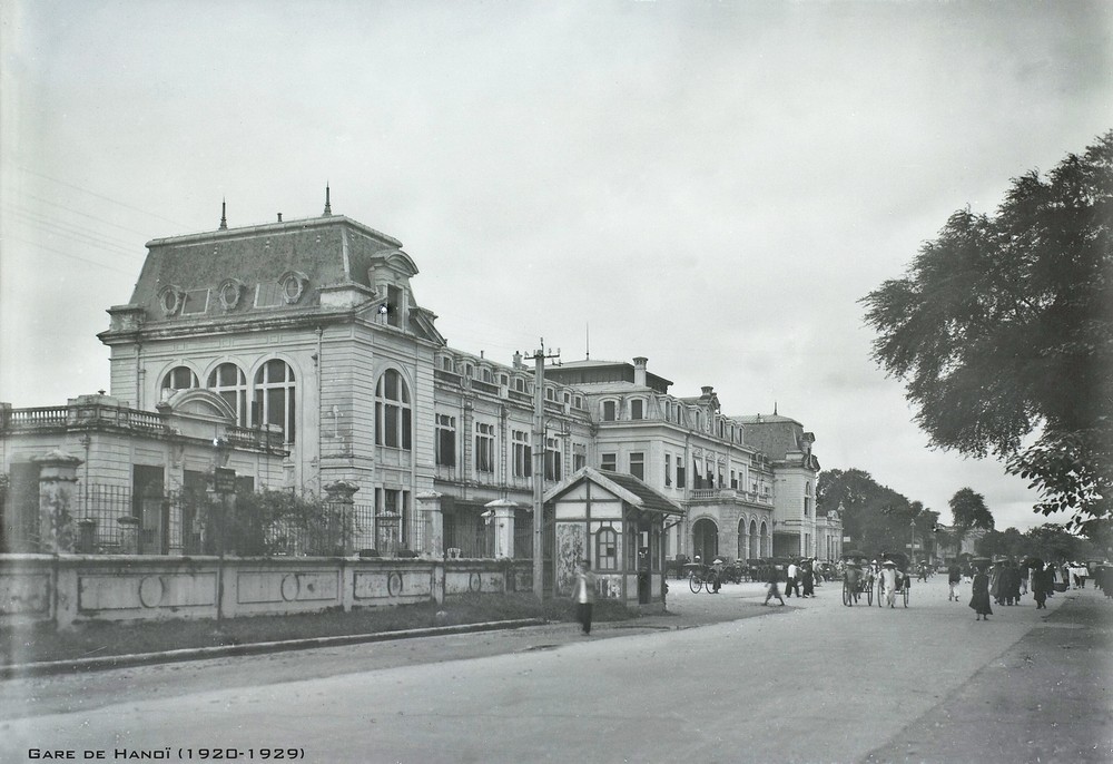 Ga Hà Nội thập niên 1920.