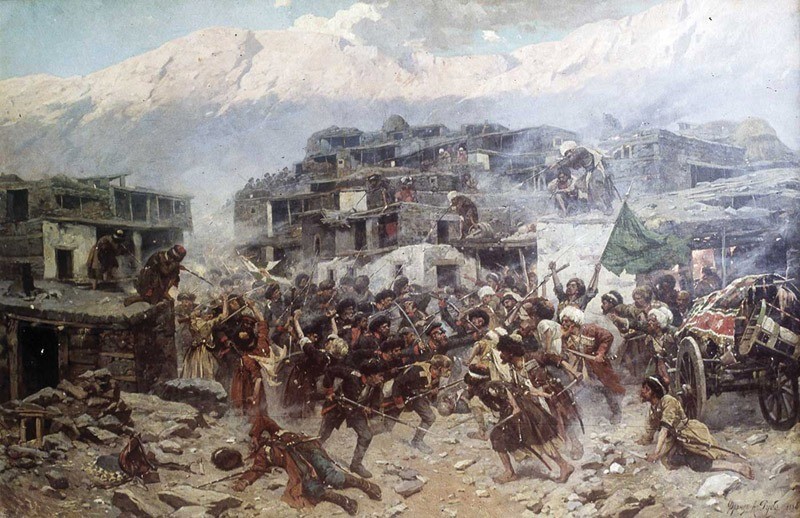 Kéo dài từ năm 1817 – 1864,  cuộc chiến Kavkaz đã dẫn đến một trong những tấn thảm kịch đẫm máu nhất trong lịch sử thế giới thế kỷ 19.