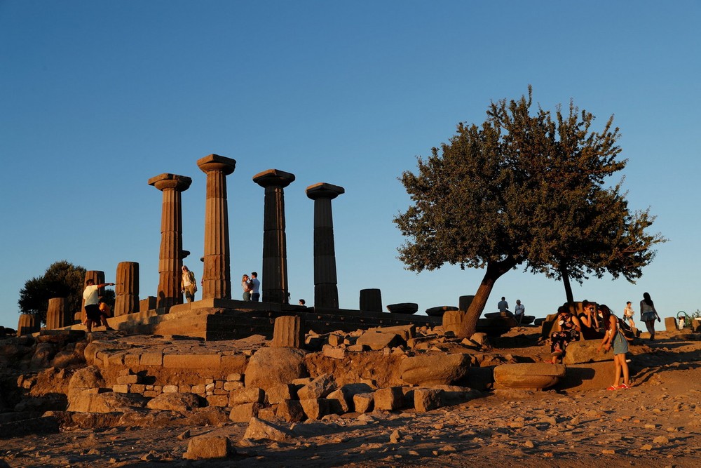 Nằm ở tỉnh Anatolia của Thổ Nhĩ Kỳ,  thành cổ Troy (còn gọi là Troia) là tàn tích của một trong những thành phố cổ nổi tiếng bậc nhất thế giới. Ảnh: Daily Sabah.