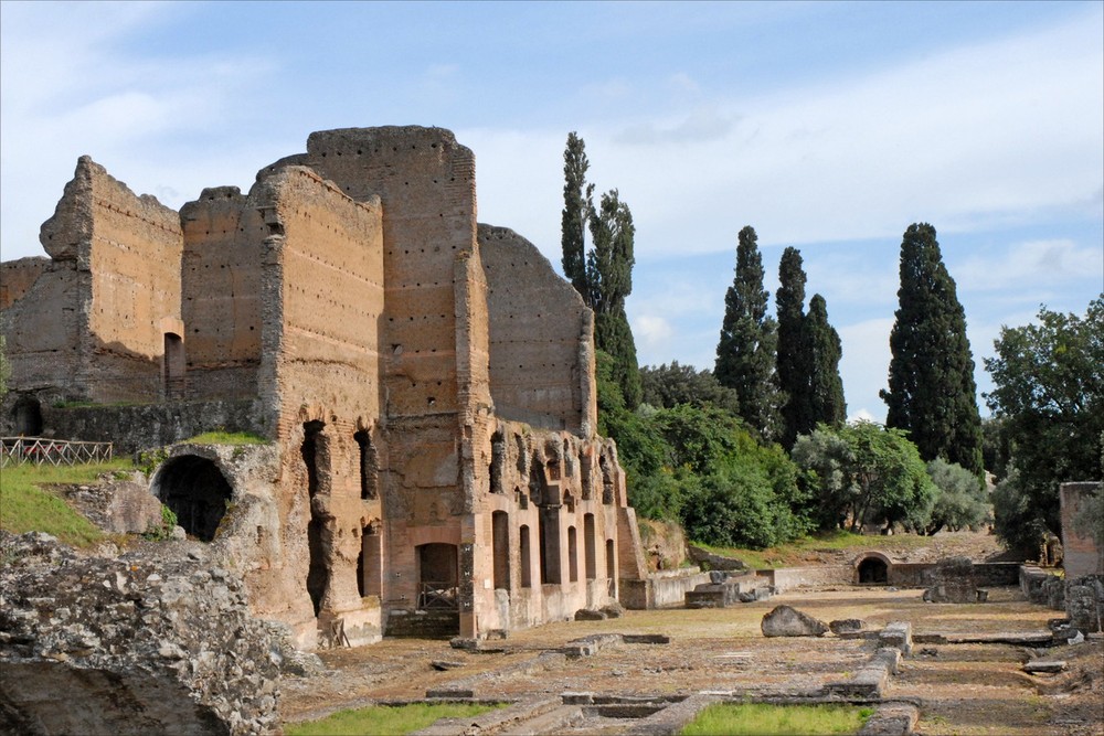 Tọa lạc tại thị trấn cổ Tivoli ở Lazio, Italia, dinh thự cổ La Mã  Villa Adriana là một quần thể kiến trúc độc đáo được xây dựng thời kỳ La Mã cổ đại. Ảnh: Wikipedia.