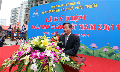 Điểm chuẩn Học viện chính sách và phát triển năm 2014