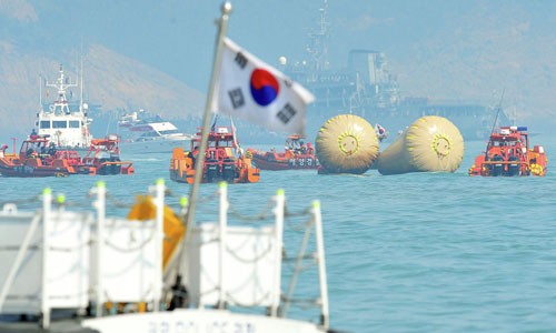 Hàn Quốc phê duyệt kế hoạch trục vớt phà Sewol