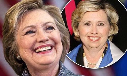 Sốt xình xịch chùm ảnh “bản sao” bà Hillary Clinton