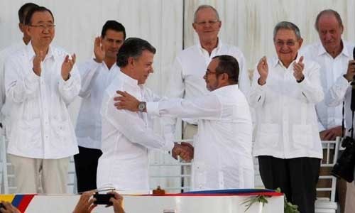 Chính phủ Colombia và FARC ký kết thỏa thuận hòa bình mới