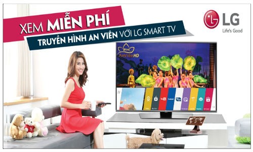 Xem Truyền hình An Viên miễn phí với LG Smart TV