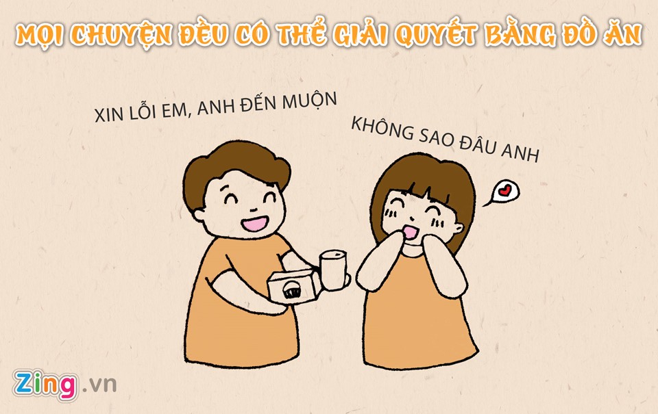 Có một kiểu người chỉ cần nhìn thấy đồ ăn ngon là mọi muộn phiền, bực tức đều tan biến.