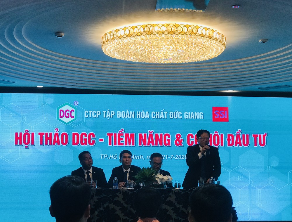 Doanh thu thuần của Hóa chất Đức Giang đạt hơn 3.096 tỷ đồng nửa đầu 2020