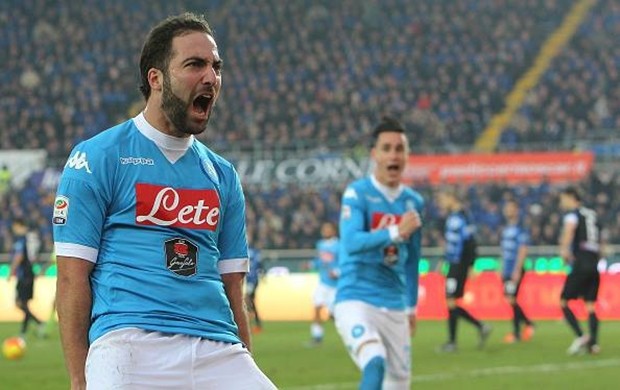 Gonzalo Higuain là cầu thủ đang dẫn đầu trong cuộc đua tới danh hiệu chiếc  giày vàng châu Âu. Siêu sao người Argentina này hiện đang có 21 bàn thắng nhưng lại thi đấu tại giải Serie A (một trong những giải đấu được xếp hạng cao tại châu Âu) nên được nhân hệ số hai để quy ra điểm. 21 bàn thắng x 2 = 42 điểm.