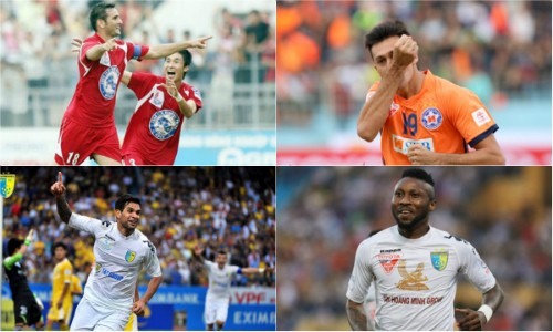 10 chân sút ngoại khét tiếng trong lịch sử V.League