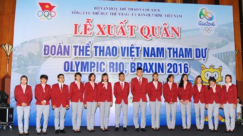 Đoàn TTVN hướng tới  Olympic Rio 2016 với lực lượng hùng hậu với 23 tuyển thủ và tranh tài tại 27 bộ huy chương. Đây là kỳ thế vận hội có nhiều VĐV Việt Nam tham gia nhất từ trước tới nay. Mặc dù đông người thế nhưng niềm hy vọng có huy chương của Đoàn TTVN lại khá ít ỏi, vậy nên Tổng cục TDTT cũng đặt ra cho đoàn TTVN thành tích khiêm tốn đó là phấn đấu giành 1-2 huy chương.