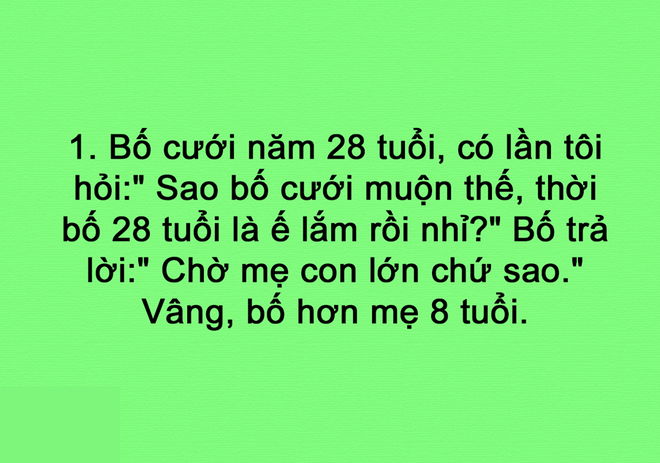 Bộ sưu tập những câu nói làm "tan chảy" trái tim bạn đời của các  ông bố bà mẹ mới đây xuất hiện trên mạng xã hội và khiến nhiều người thích thú.