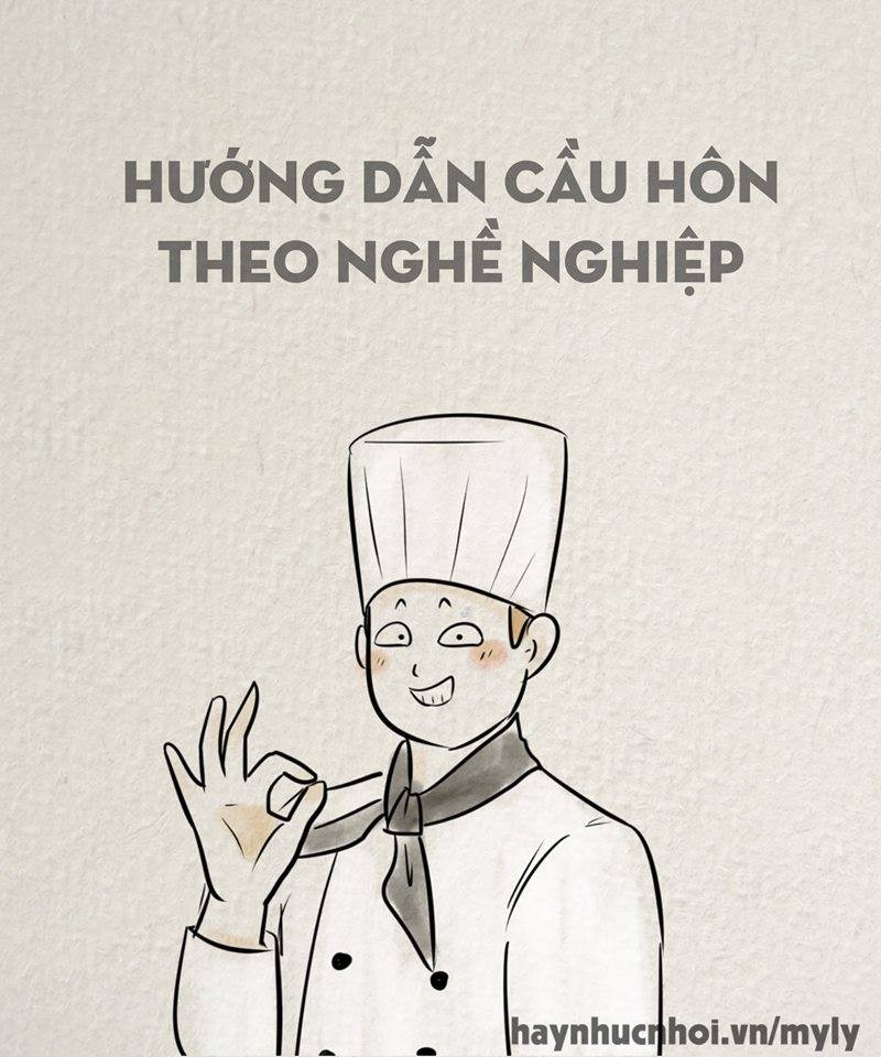 Ai cũng có mong mình sẽ có một tình yêu đẹp và tìm cho mình một tổ ấm hạnh phúc. Mới đây, dân mạng đã cho ra mắt bộ ảnh  cầu hôn theo ngành nghề với những cầu từ "sến súa" khiến người xem chỉ biết ôm bụng mà cười.