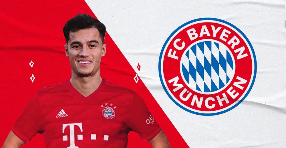  Chuyển nhượng bóng đá mới nhất từ Đức, Bayern Munich đã mượn được bản hợp đồng đắt giá từ Barca đó là Coutinho để bổ sung tuyến tiền vệ của mình.