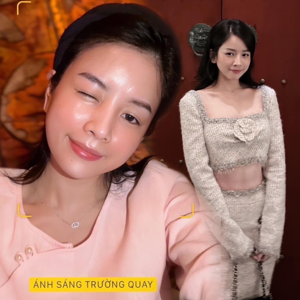 Trên trang cá nhân mới đây, DJ Mie vừa chia sẻ loạt ảnh mặt mộc đẹp không tì vết của mình.