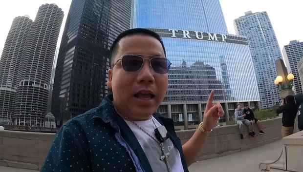 Trong vlog mới nhất, Khoa Pug đã review khách sạn 5 sao của cựu Tổng thống Mỹ Donald Trump. Anh cho biết, dù đã qua Chicago nhiều lần song nay mới có dịp trải nghiệm.