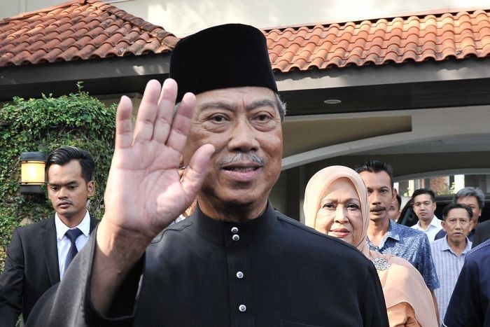 Ngày 29/2, Quốc vương Malaysia Abdullah Sultan Ahmad Shah đã bổ nhiệm ông Muhyiddin Yassin, 72 tuổi, làm  Thủ tướng Malaysia, sau khi ông Mahathir Mohamad bất ngờ đệ đơn từ chức hôm 24/2. Ảnh: AP.   